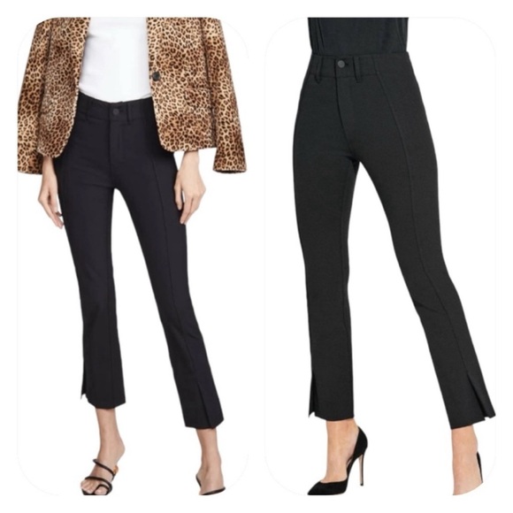 AYR The Sizzle Split Hem Pants in Classic Black - Size 2 - Picture 3 of 9